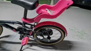 Bicicleta B Twin rosa niña 16'