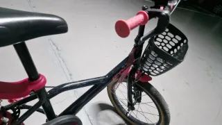 Bicicleta B Twin rosa niña 16'