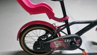 Bicicleta B Twin rosa niña 16'