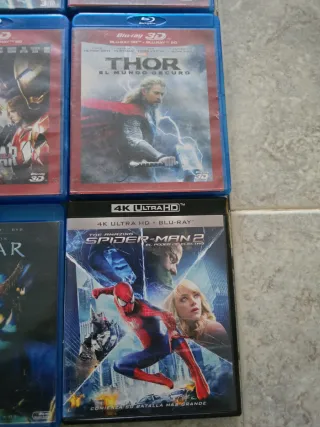 Blu-ray y blu-ray 3D Películas Acción todos 70€