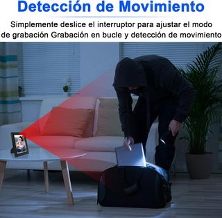 nisanmoon Cámara Oculta con Marco de Foto HD 1080P