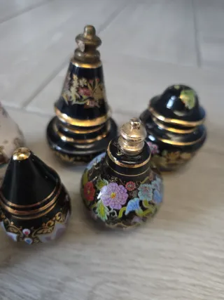 10 Boccette profumi made in Grecia da collezione