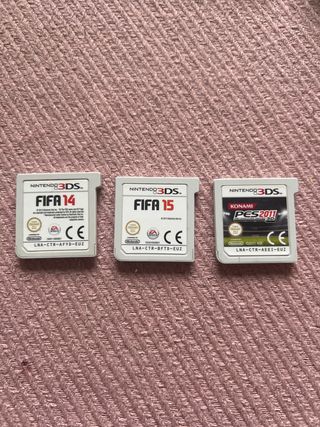 Juegos de fútbol 3DS: FIFA 14, FIFA 15 y PES 2011