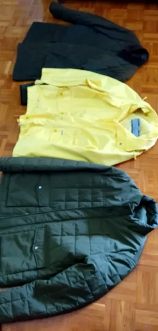 3 Chaquetas/AbrigosChubsdquero Verdes y Amarillos