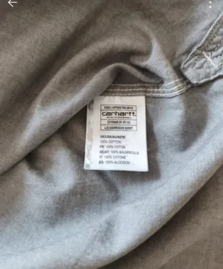 Camisa Carhartt Denim Gris