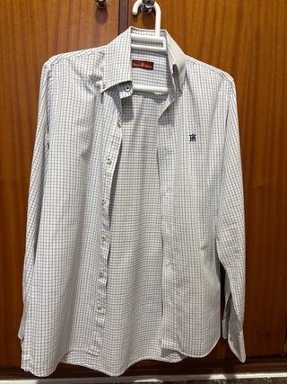 Camisa Hierro y Albero cuadros Talla M