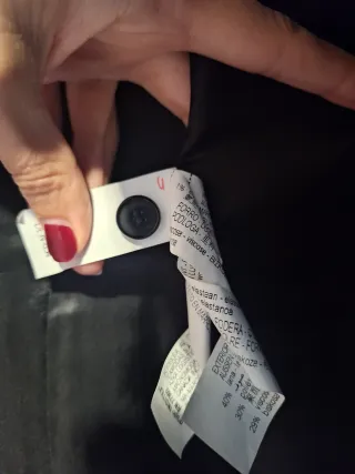 Blazer americana Zara Gris Pata de Gallo