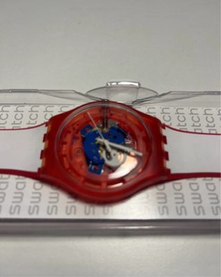 Reloj Swatch Clownfish Rojo
