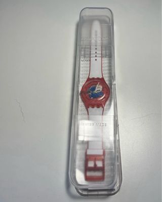 Reloj Swatch Clownfish Rojo