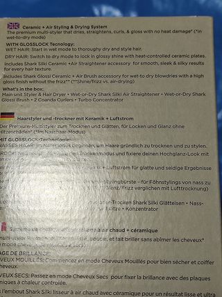 Shark Glam Multi-styler 4in1