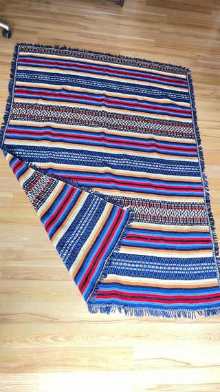 Alfombra tipo Jarapa Peruana