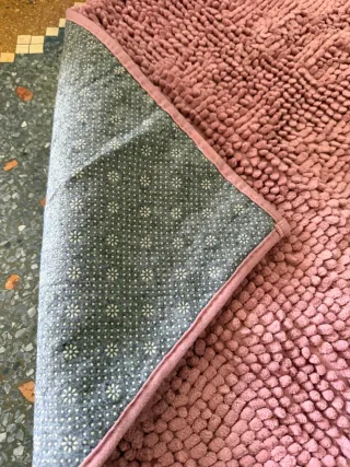 Tappetino bagno rosa cm 72x48