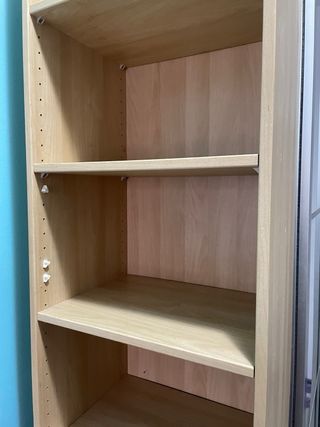 Estantería IKEA de madera 7 baldas
