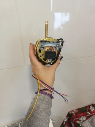 Motor ventilador ajustable silencioso