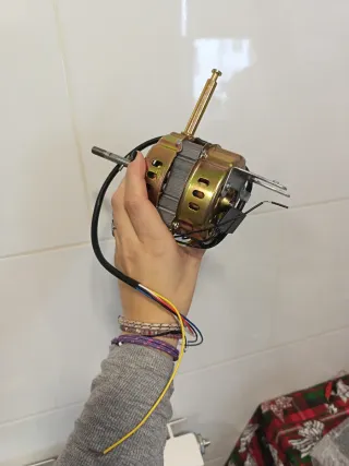 Motor ventilador ajustable silencioso