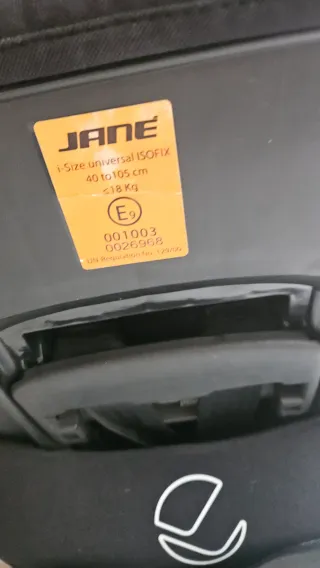 Silla Coche Jane Gravity Isofix Grupo 0-1-2-3