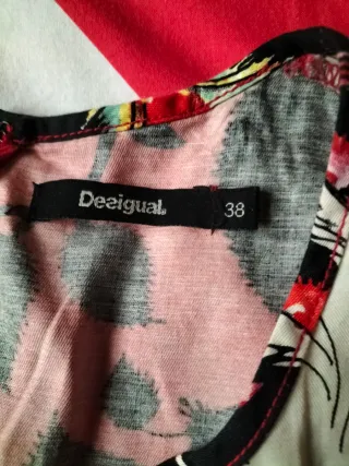 Vestido Desigual Patchwork Flores