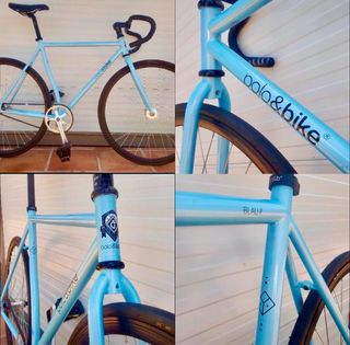 Fixie Polo & Bike Azul