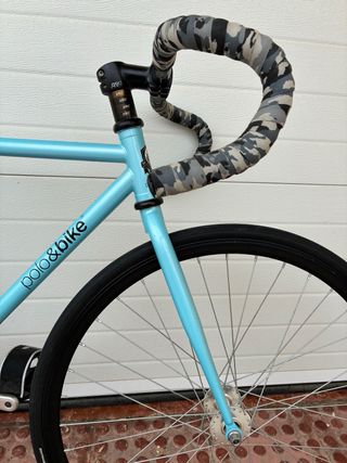 Fixie Polo & Bike Azul