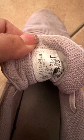 Scarpe sportive Nike rosa/rosse