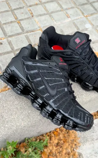 Nike Shox Zapatillas Negras Hombre