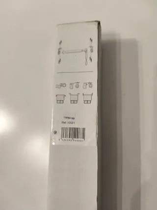 Estor enrollable translúcido 90x175cm