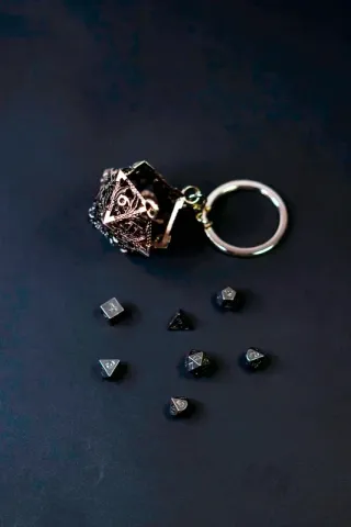 Portachiavi D20 Porta Dadi D&D Dungeon dnd