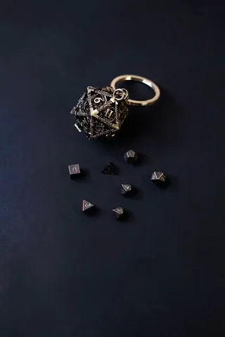 Portachiavi D20 Porta Dadi D&D Dungeon dnd