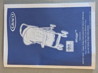 Silla de paseo Graco Mirage Negra