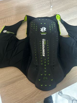 Komperdell paraschiena Rookie sci/snowboard taglia