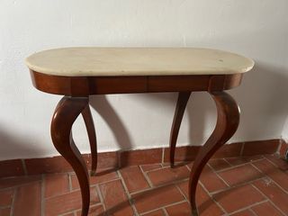 Mesa Isabelina Madera y Mármol