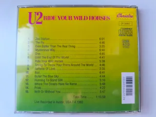 U2 Ride Your Wild Horses