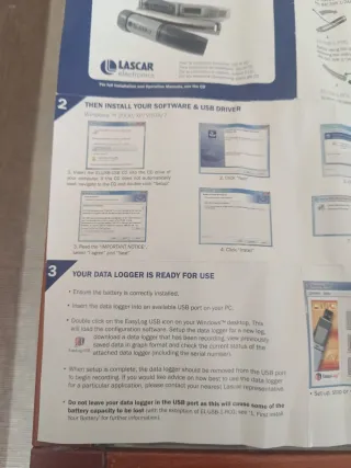 Lascar EL-USB-1– Kit completo per data logging