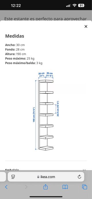 Tocador blanco con espejo y luces