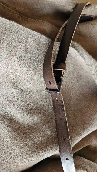 Montone con pelliccia beige/marrone