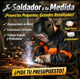 Soldador para reparaciones y pequeños proyectos!