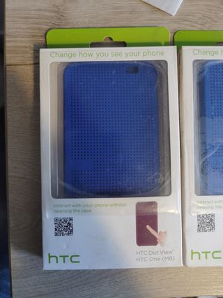 Fundas HTC dot view para HTC one m8