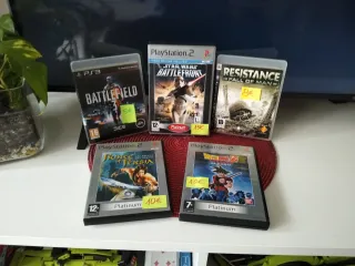 Juegos PS2 y PS3 acción.