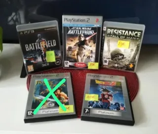 Juegos PS2 y PS3 acción.