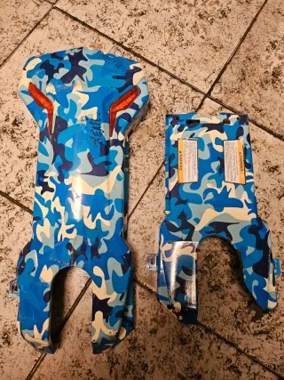 Carcasa Triciclo Eléctrico Camuflaje Azul