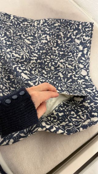 Falda corta estampada