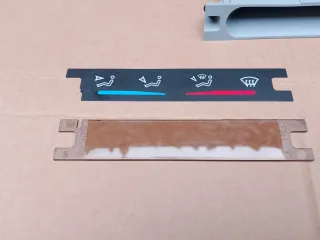 Pannello controllo areazione Saxo- VTS