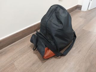 Patines en línea + protecciones + bolsa