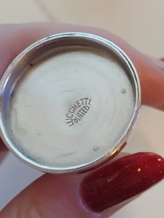 3 Portastuzzicadenti Placcati Lucchetti