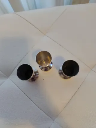 3 Portastuzzicadenti Placcati Lucchetti