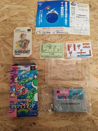 Yoshi's Island Super Famicom Mint
