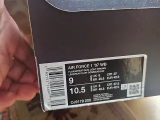 Nike Air Force 1 Beige/Marrón