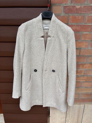 Caban donna Stradivarius Beige