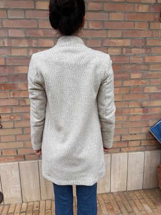 Caban donna Stradivarius Beige