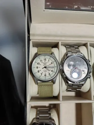 Colección de relojes